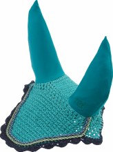 USG Crochet PONY Fly Bonnet (Teal)