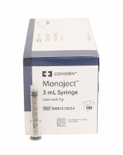 3 cc Syringes (Luer Lock)
