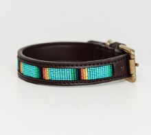 Kentucky Handmade Pearls Dog Collar