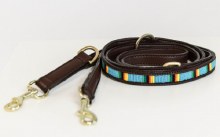 Dog Lead Handmade Pearls