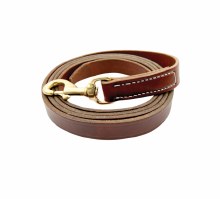 Leather Lead w/ Snap