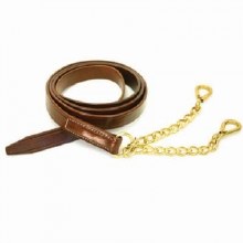 Walsh Split Chain Lead Plain (Chestnut)