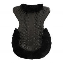 Acavallo Gel Pad w/Sheepskin (Black)