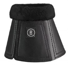 EquiFit Bell Boots w/ Black Ultrawool (Small)