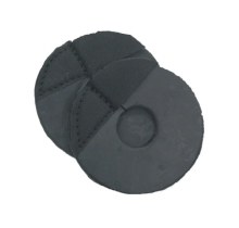 Rubber Bit Guards w/ Velcro (Black)