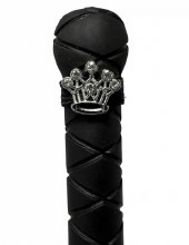 Silver Crown Crop Charm