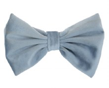 Kentucky Velvet Dog Bow Tie (Large/Light Blue)