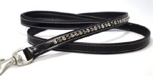 Impulsion Dog Lead (Black/Silver)