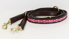Kentucky Handmade Pearls Dog Lead (Pink)