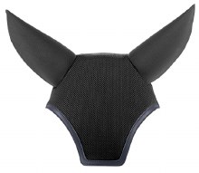 EquiFit Soundless Ear Bonnet (Black/Navy- Horse)