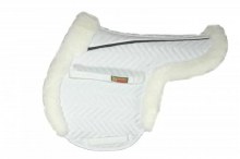 Fleeceworks FXK Tech Sheepskin Pad w/ Partial Trim (Large)