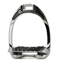 Flex-On Aluminum Stirrups (Chrome/Black)