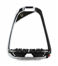 Flex-On IR-ON S Stirrups (Chrome/Black)