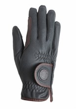 Cambridge Gloves (Black/Brown - Large)