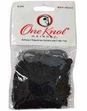 One Knot HEAVY Hair Net (Black)