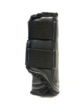 Heidi Closed Front Boots (Black/Black - X-Large)