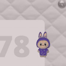 Labubu Number Pin Charm (Pair)