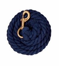 Cotton Lead w/ Brass Snap (Navy)