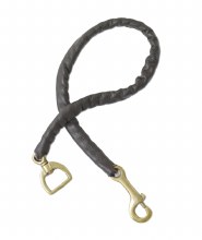 Leather Cover Stud Chain