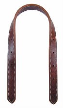 Leather Stitch Crown 1" (Havana/Cob)