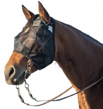 Quiet Ride Fly Mask Standard/ No Ears (Arab/Cob/Small Horse)