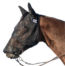 Quiet Ride Fly Mask Long Nose w/ Ears (Warmblood)