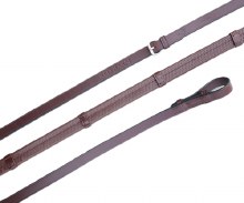 5/8" Rubber Reins With Stops