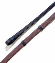 5/8" Thumb Grip Reins With Stops