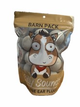 Silly Sounds Sponge Pack (Grey/12 Pack)