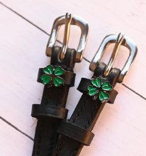 Four Leaf Clover Spur Straps (17")