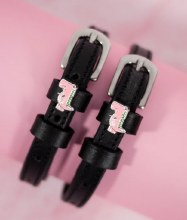 Pink Dinosaur Spur Straps (17")