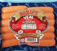 Bobaks Veal Wieners