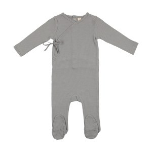 POINTELLE WRAPOVER FOOTIE BLU