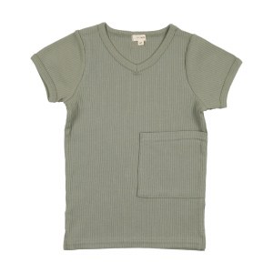 RIB V-TEE GRN 6