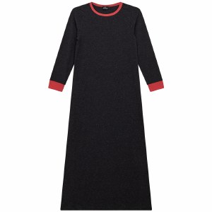 SPECKLED NIGHTGOWN BLK 6