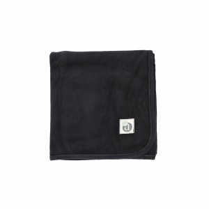 VELOUR BLANKET  BLK