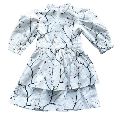 TWO TIER BRANCH DRESS