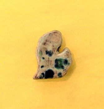 Ceramic Magnet - Michigan Mitten (Green)