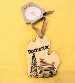 Ceramic Ornament - Rochester Park, MI