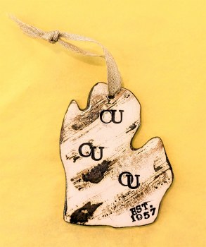 Ceramic Ornament -  Oakland University