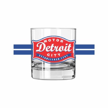 8oz Whiskey Glass - Buckle