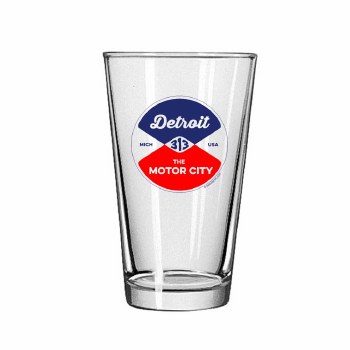 16oz Detroit Reel - Pint Glass