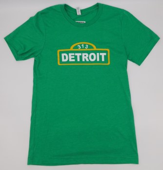 Small Detroit Street Sign T-shirt