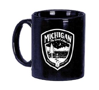 11oz Coffee Mug - Michigan Shield