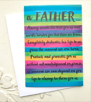 Father's Day Card - Father Wants Best