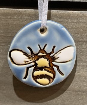 Ceramic Bee Ornament