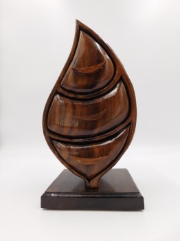 Walnut Leaf Jewelry Box
