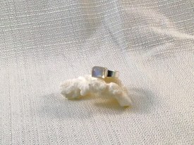 Moonstone Sterling Silver Ring Sz 7.5