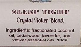 Sleep Tight Essential Oil Crystal Roller