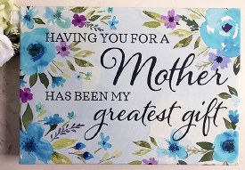Mothers-Greatest Gift Canvas 14x10